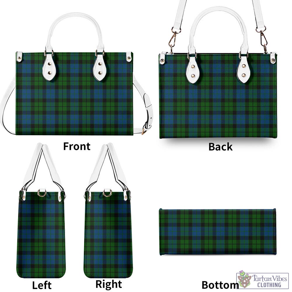 Tartan Vibes Clothing MacKie Tartan Luxury Leather Handbags