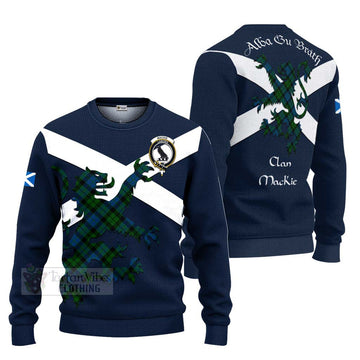 MacKie (McKie) Tartan Lion Rampant Ugly Sweater Proudly Display Your Heritage with Alba Gu Brath and Clan Name