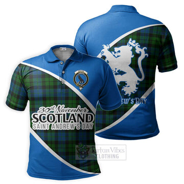 MacKie (McKie) Family Crest Tartan Polo Shirt Celebrate Saint Andrew's Day in Style