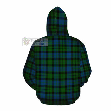 MacKie (McKie) Tartan Cotton Hoodie with Family Crest DNA In Me Style