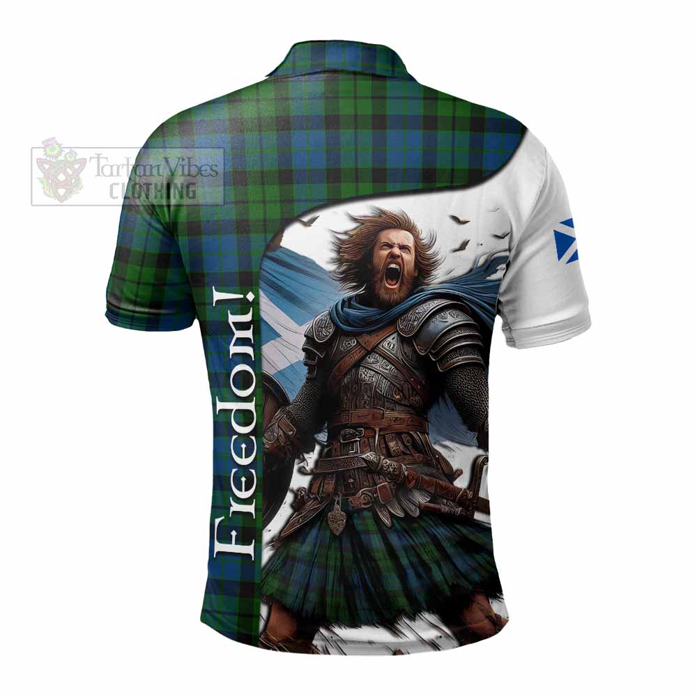 Tartan Vibes Clothing MacKie (McKie) Crest Tartan Polo Shirt Inspired by the Freedom of Scottish Warrior