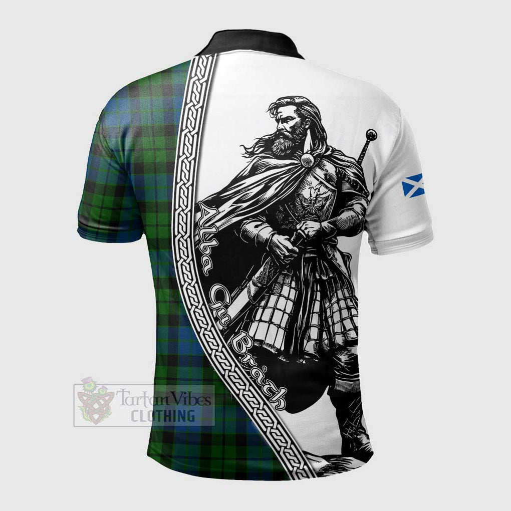 Tartan Vibes Clothing MacKie (McKie) Tartan Clan Crest Polo Shirt with Highlander Warrior Celtic Style