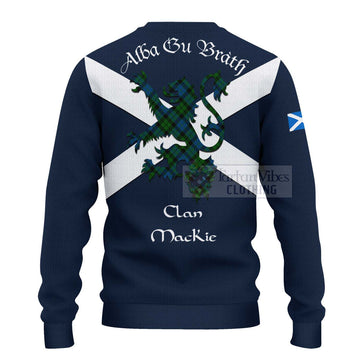 MacKie (McKie) Tartan Lion Rampant Ugly Sweater Proudly Display Your Heritage with Alba Gu Brath and Clan Name