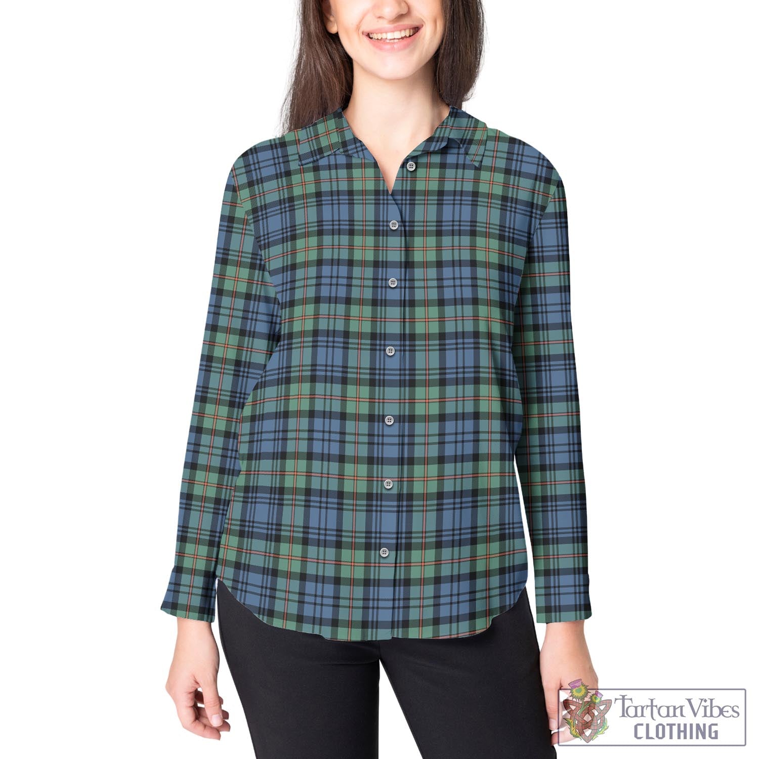 MacKinlay Ancient Tartan Womens Casual Shirt