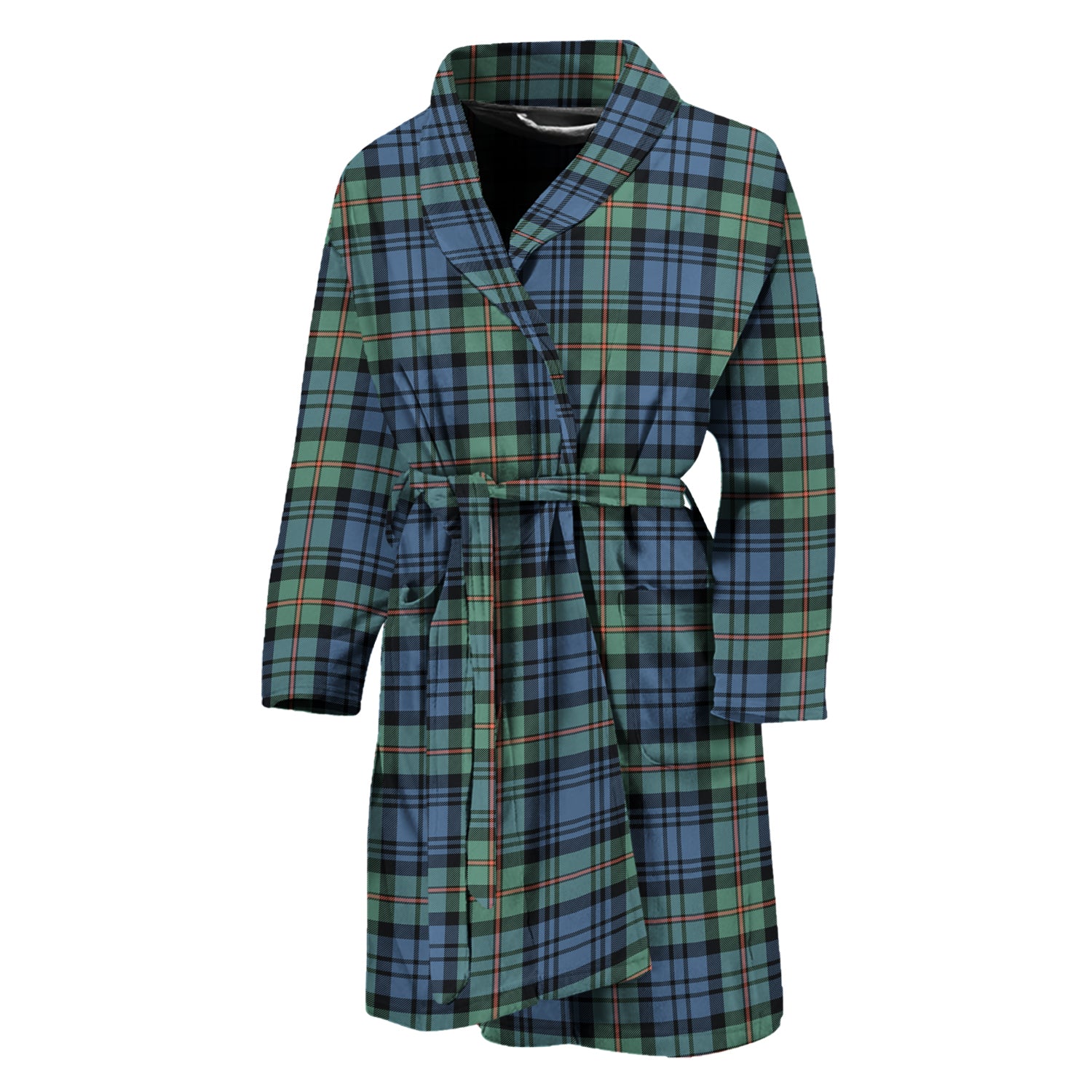 MacKinlay Ancient Tartan Bathrobe - Tartan Vibes Clothing