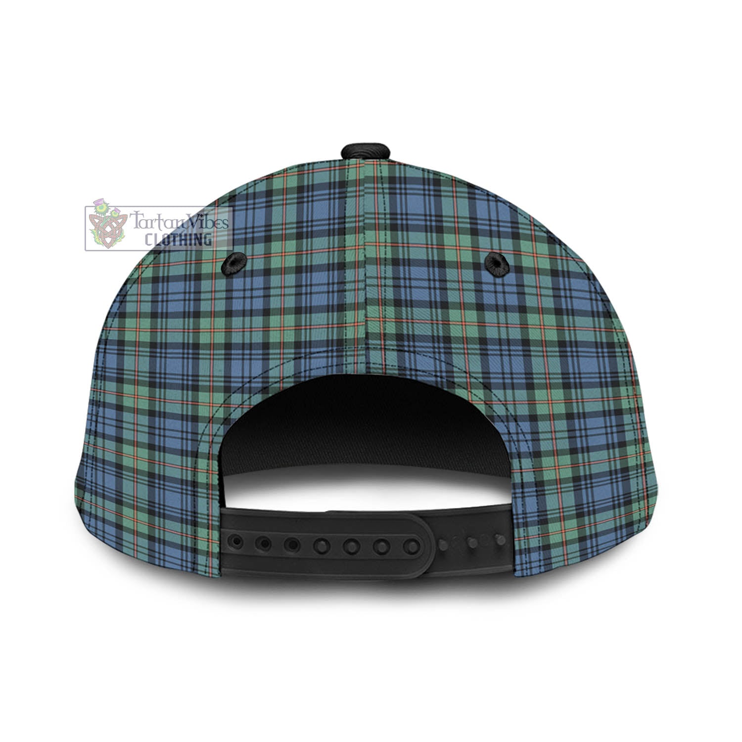 Tartan Vibes Clothing MacKinlay Ancient Tartan Classic Cap with Family Crest In Me Style