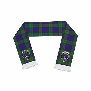 MacKinlay (McKinlay) Tartan Ruffneck Scarf with Family Crest One Size 67.7*6.7 inches - Tartan Vibes Clothing