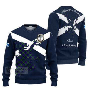MacKinlay (McKinlay) Tartan Lion Rampant Ugly Sweater Proudly Display Your Heritage with Alba Gu Brath and Clan Name Unisex - Tartan Vibes Clothing