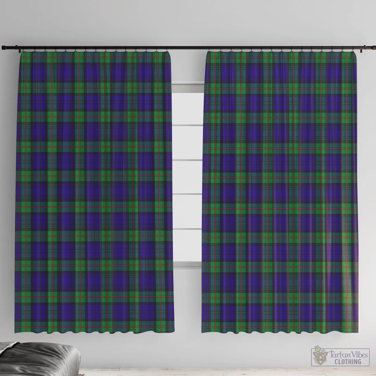 MacKinlay Modern Tartan Window Curtain