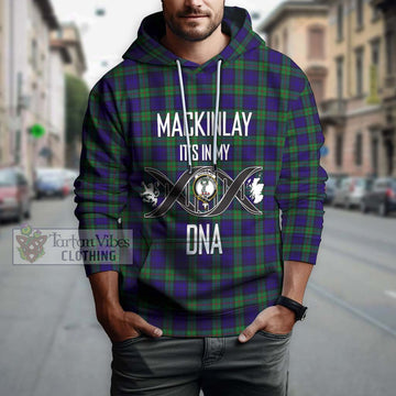 MacKinlay (McKinlay) Tartan Hoodie with Family Crest DNA In Me Style