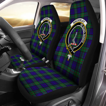 MacKinlay (McKinlay) Tartan Car Seat Cover with Family Crest