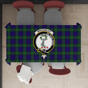 MacKinlay (McKinlay) Tartan Tablecloth with Family Crest