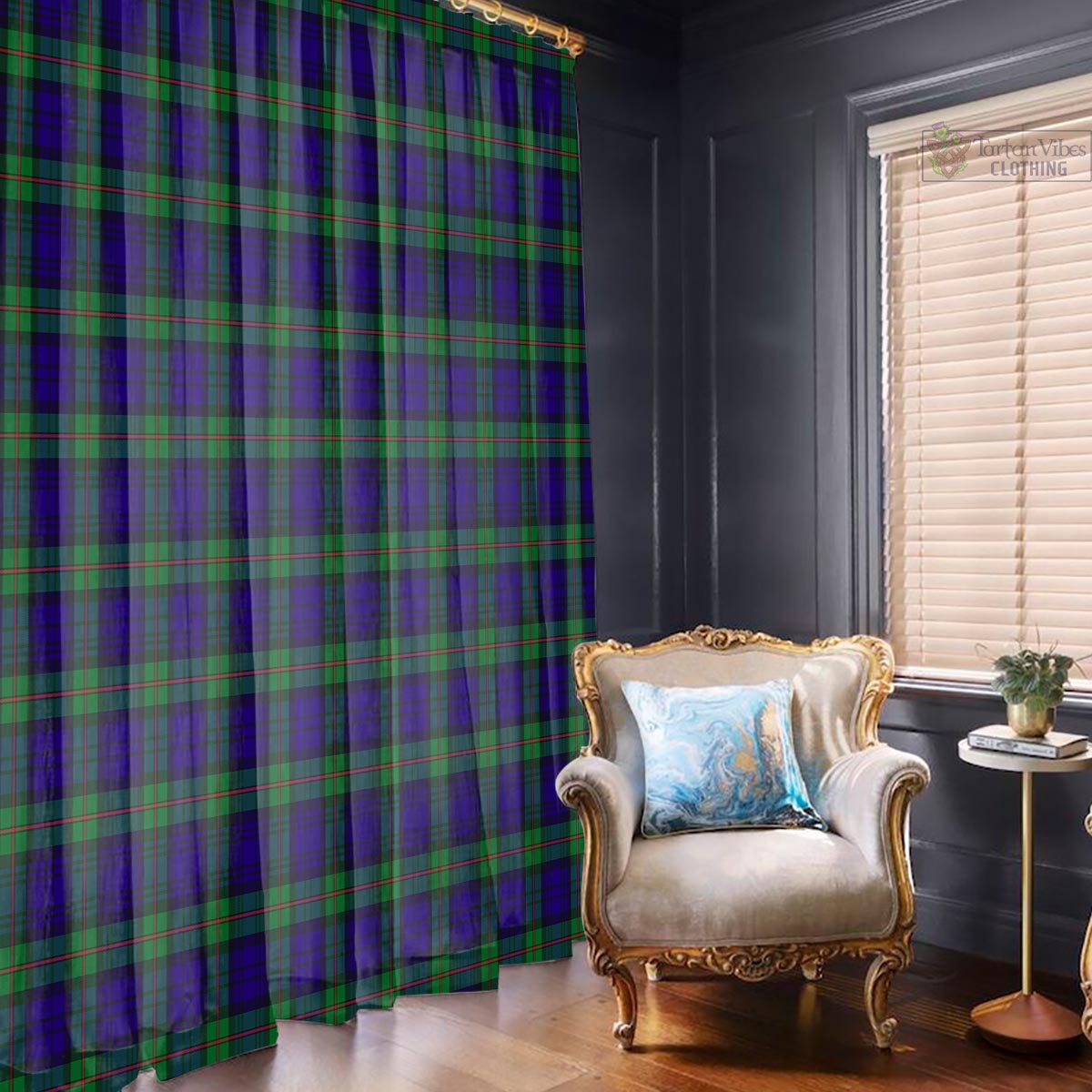 MacKinlay Modern Tartan Window Curtain