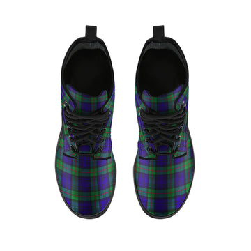 MacKinlay (McKinlay) Tartan Leather Boots