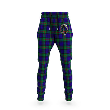 MacKinlay (McKinlay) Tartan Joggers Pants with Family Crest