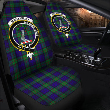 MacKinlay (McKinlay) Tartan Car Seat Cover with Family Crest