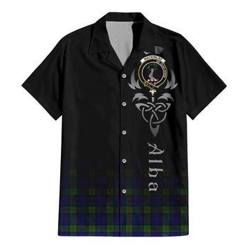 MacKinlay (McKinlay) Tartan Hawaiian Shirt Shirt Featuring Alba Gu Brath Family Crest Celtic Inspired - Tartan Vibes Clothing
