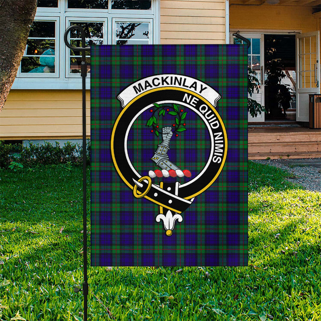 MacKinlay (McKinlay) Tartan Flag with Family Crest - Tartan Vibes Clothing