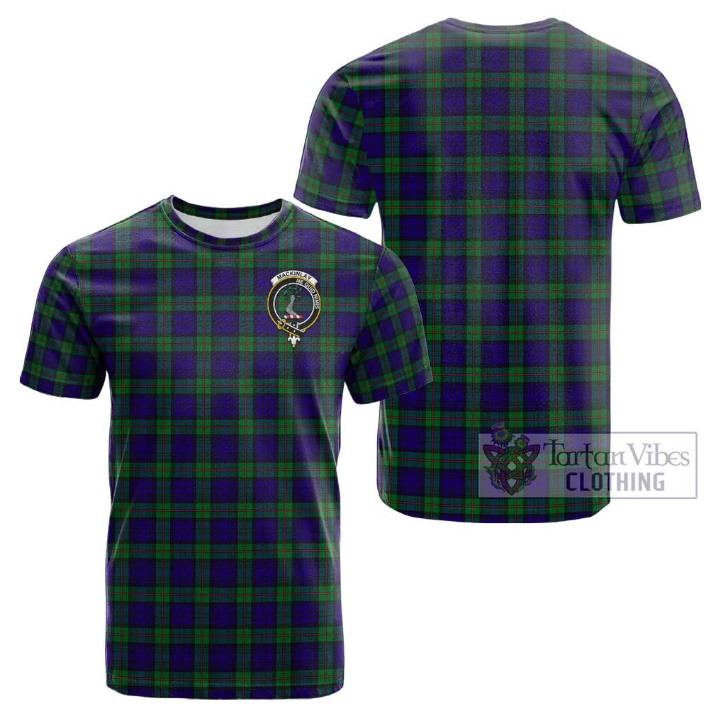 MacKinlay (McKinlay) Tartan Cotton T-Shirt with Family Crest Kid's Shirt - Tartanvibesclothing Shop