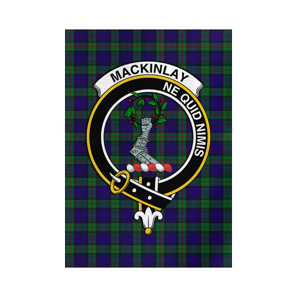 MacKinlay (McKinlay) Tartan Flag with Family Crest - Tartan Vibes Clothing