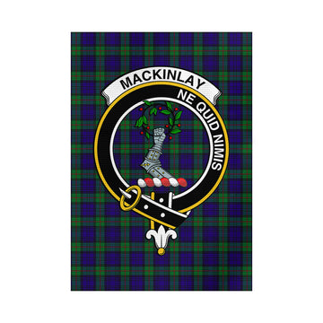 MacKinlay (McKinlay) Tartan Garden Flag with Family Crest - Tartan Vibes Clothing