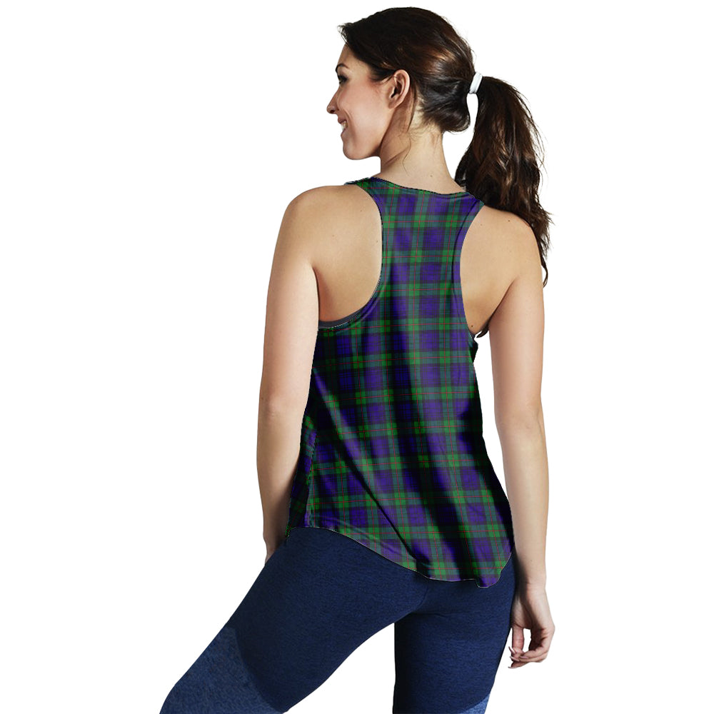 MacKinlay (McKinlay) Tartan Women Racerback Tanks - Tartan Vibes Clothing