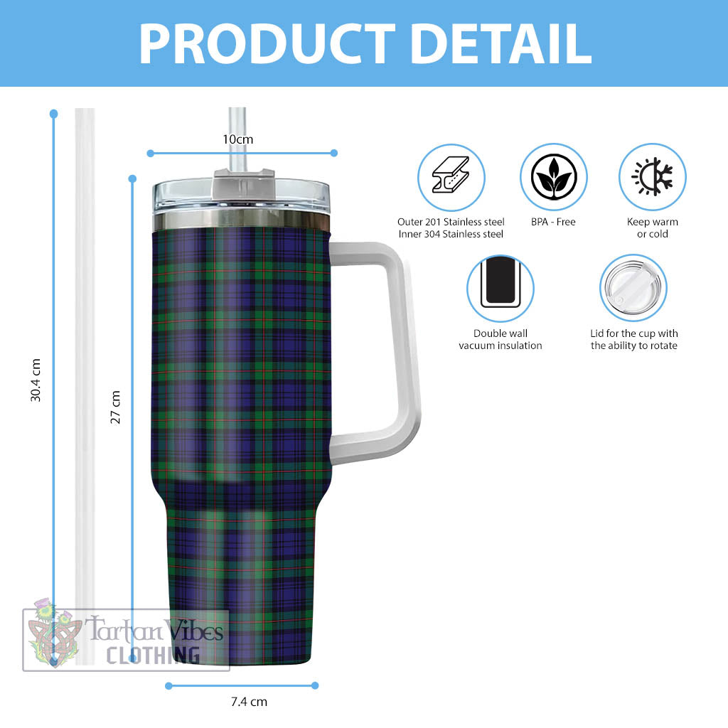 Tartan Vibes Clothing MacKinlay Modern Tartan Tumbler with Handle