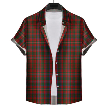 MacKinnon (McKinnon) Tartan Short Sleeve Button Down Shirt