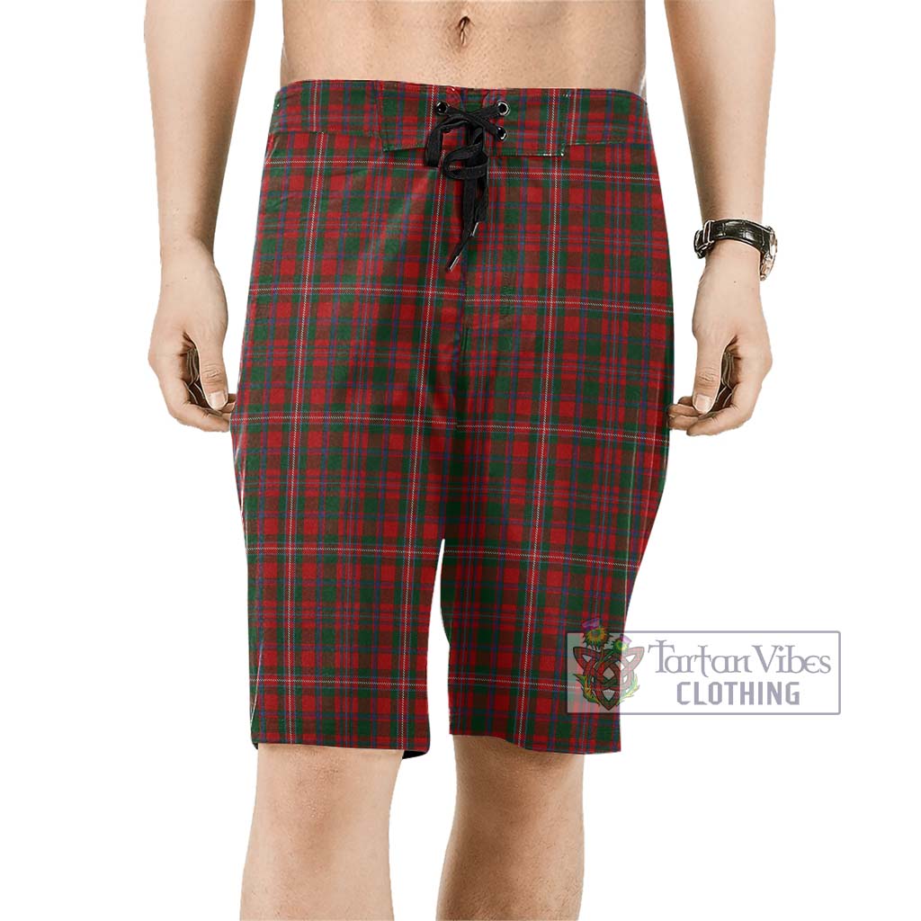 MacKinnon (McKinnon) Tartan Men's Board Shorts Men - Tartan Vibes Clothing