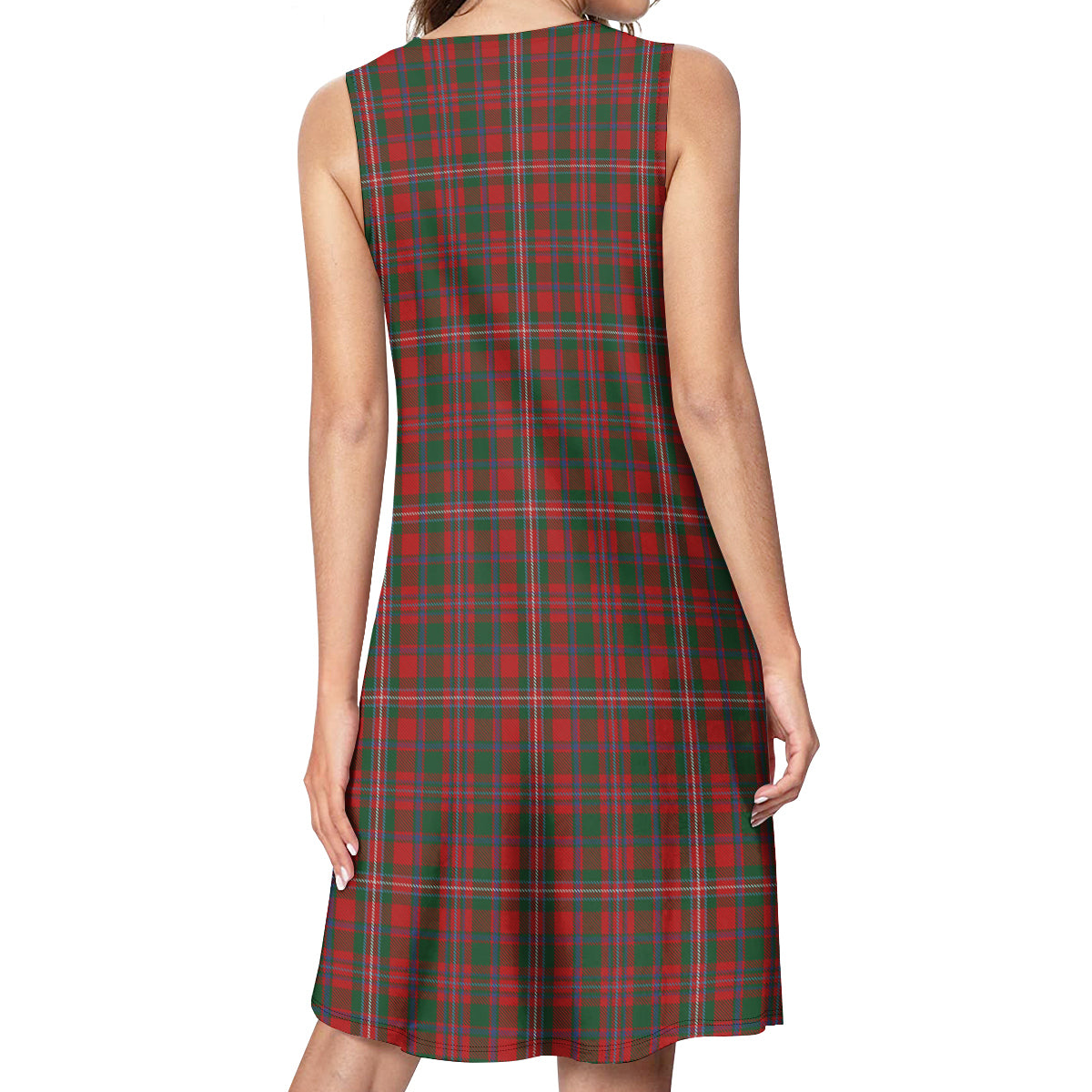 MacKinnon Tartan Womens Casual Dresses - Tartanvibesclothing