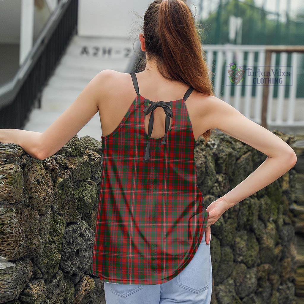 Tartan Vibes Clothing MacKinnon Tartan Loose Halter Neck Camisole