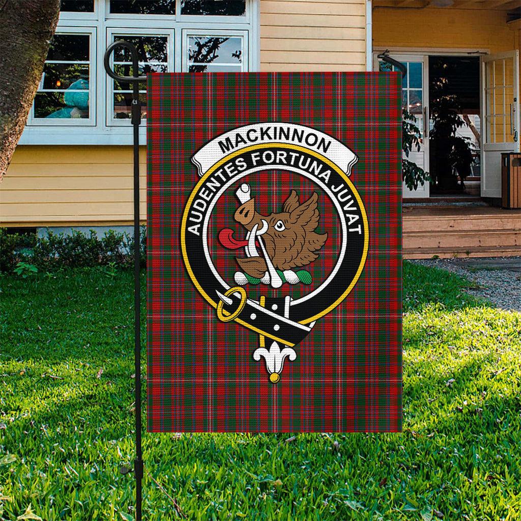 MacKinnon (McKinnon) Tartan Flag with Family Crest - Tartan Vibes Clothing