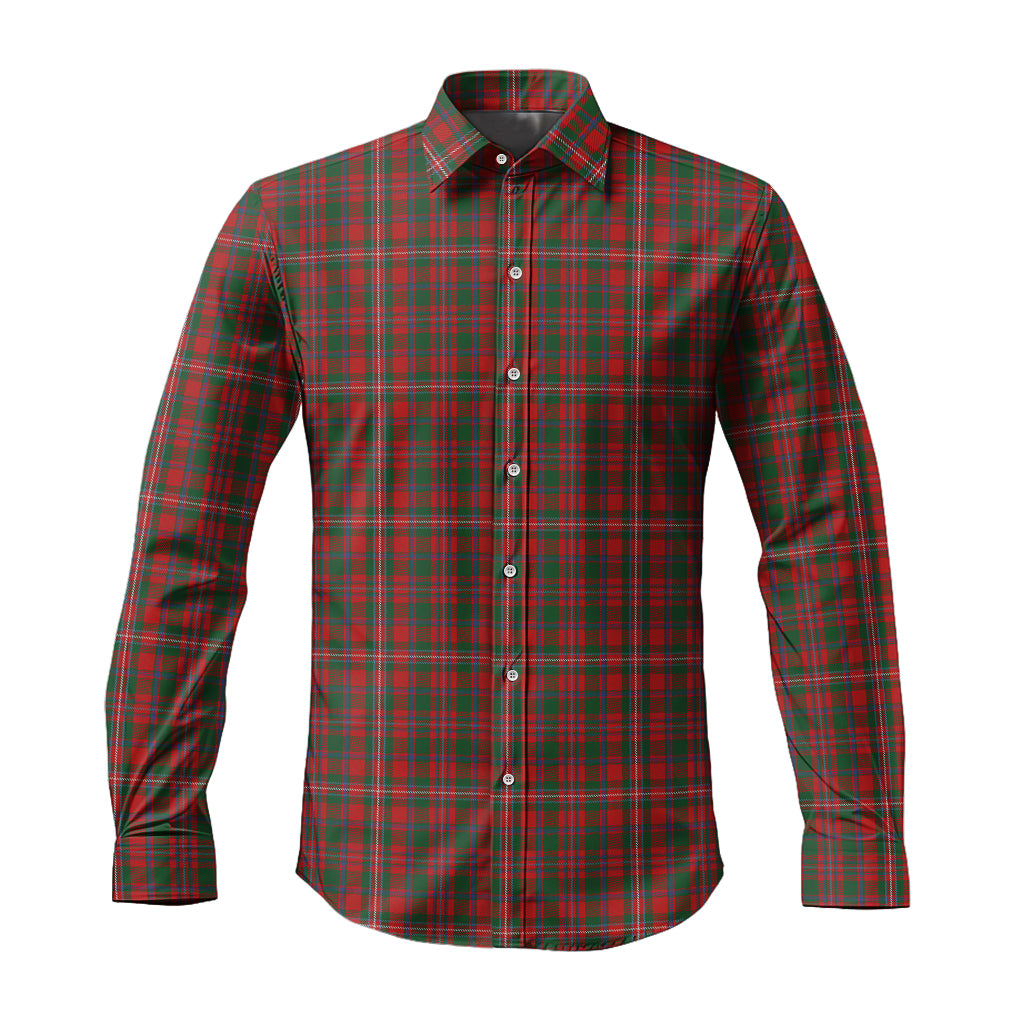 MacKinnon (McKinnon) Tartan Long Sleeve Button Up Shirt Men's Shirt - Tartan Vibes Clothing