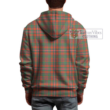 MacKinnon Ancient Tartan Hoodie with Family Crest DNA In Me Style