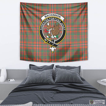 MacKinnon Ancient Tartan Tapestry Wall Hanging and Home Decor for Room with Family Crest