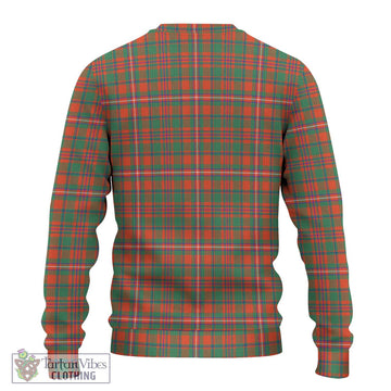 MacKinnon Ancient Tartan Ugly Sweater with Family Crest DNA In Me Style