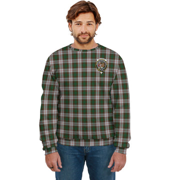 MacKinnon Dress Tartan Sweatshirt with Family Crest