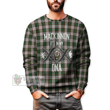 MacKinnon Dress Tartan Sweatshirt with Family Crest DNA In Me Style