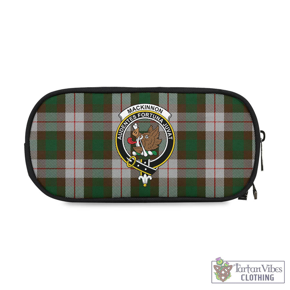 Tartan Vibes Clothing MacKinnon Dress Tartan Pen and Pencil Case with Family Crest