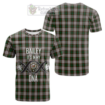 MacKinnon Dress Tartan Cotton T-shirt with Family Crest DNA In Me Style