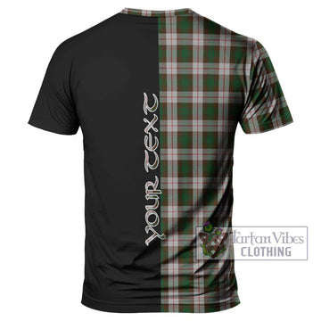 MacKinnon Dress Tartan T-Shirt with Family Crest and Half Of Me Style