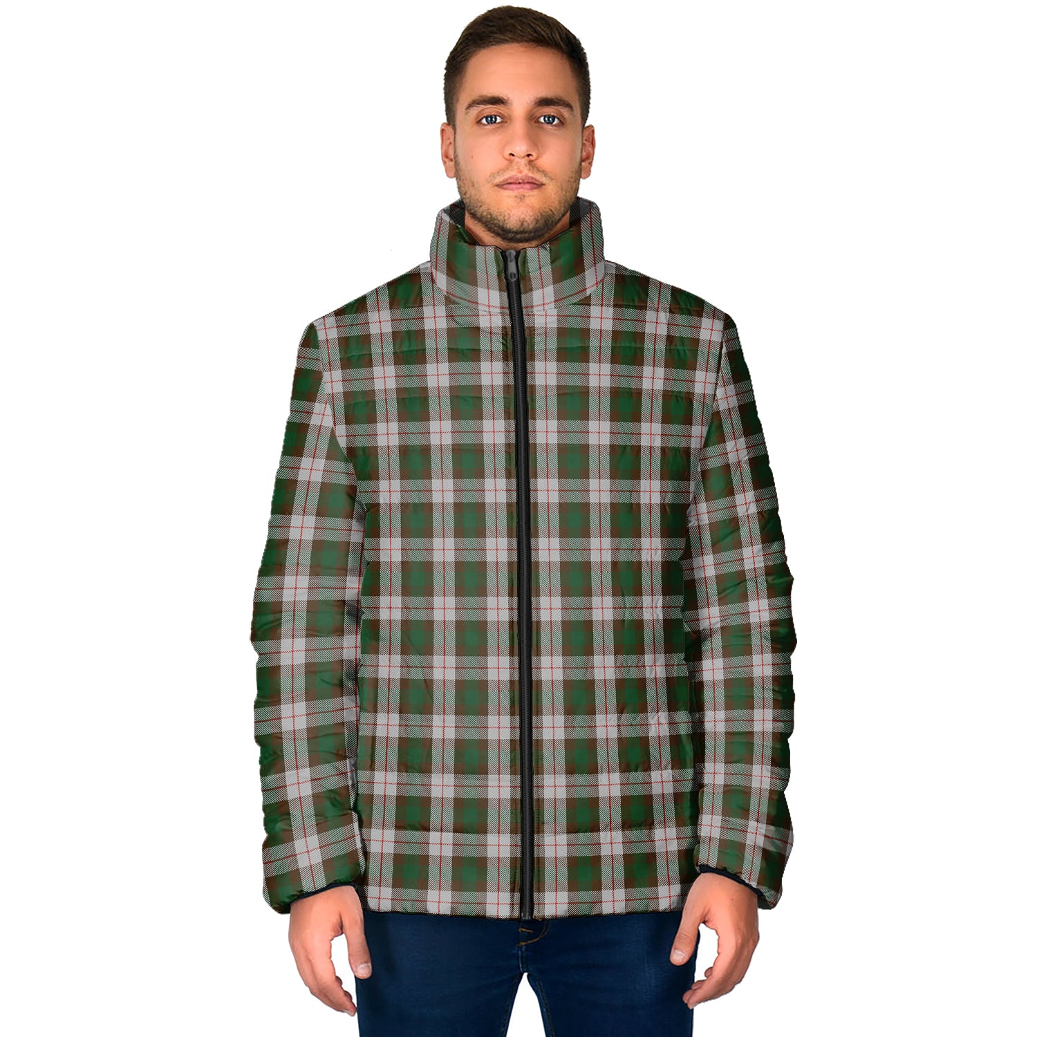 MacKinnon Dress Tartan Padded Jacket - Tartan Vibes Clothing