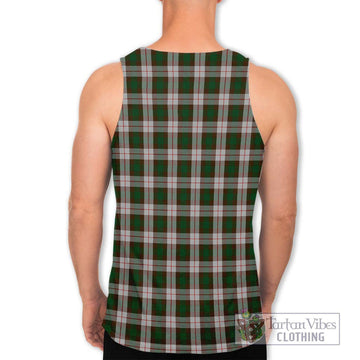 MacKinnon Dress Tartan Men's Tank Top with Family Crest DNA In Me Style