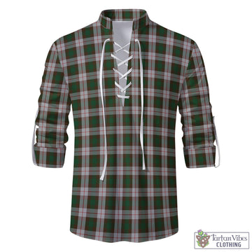 MacKinnon Dress Tartan Men's Scottish Traditional Jacobite Ghillie Kilt Shirt