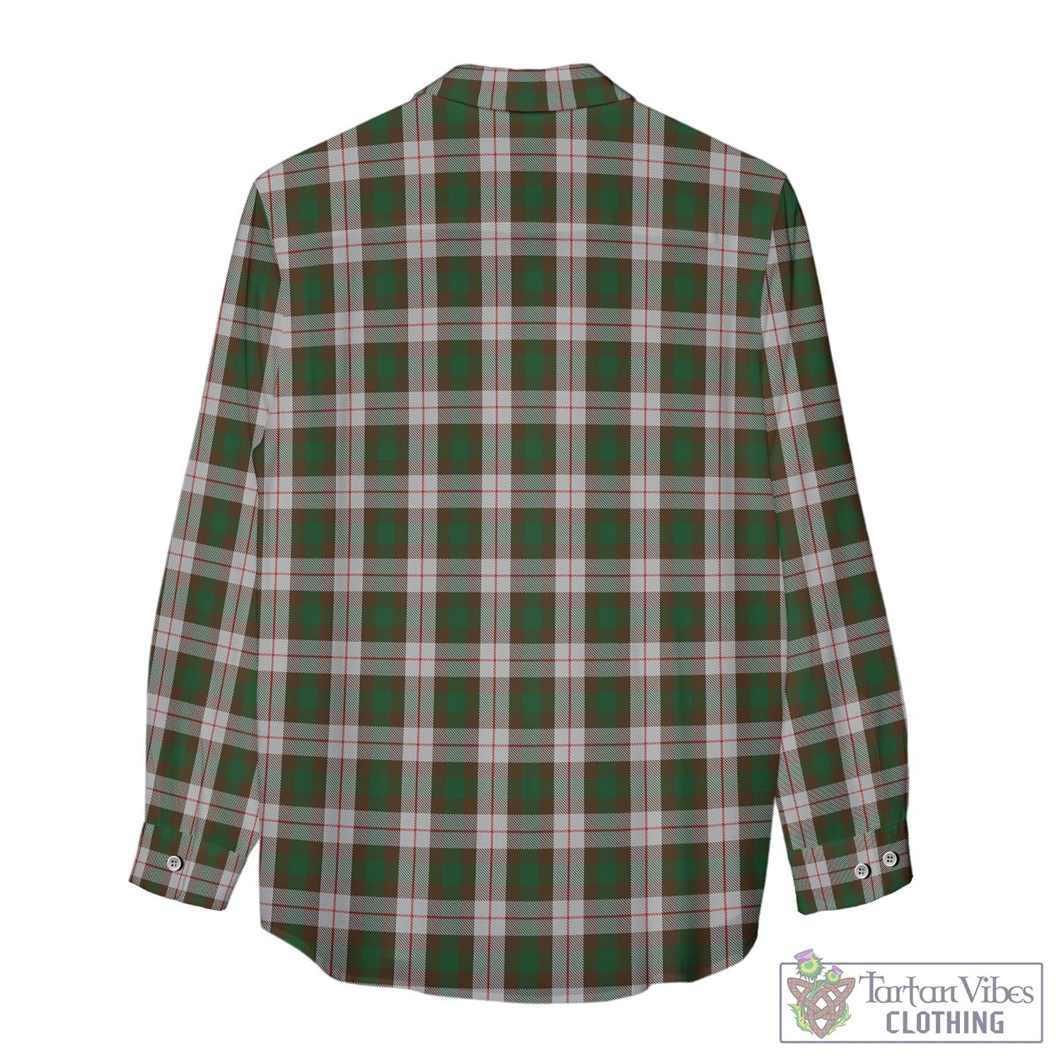 Tartan Vibes Clothing MacKinnon Dress Tartan Womens Casual Shirt with Family Crest