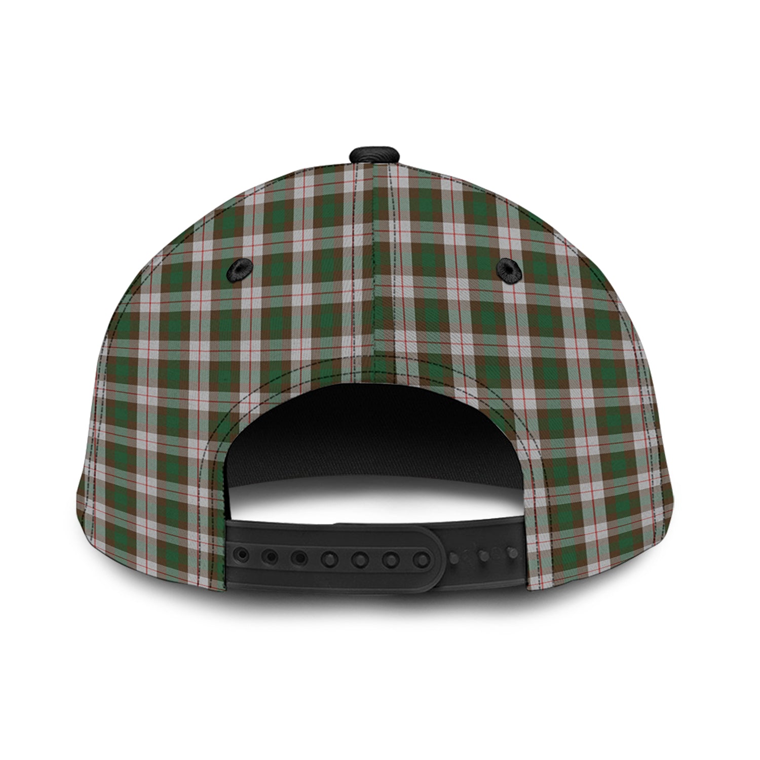 MacKinnon Dress Tartan Classic Cap with Family Crest - Tartan Vibes Clothing