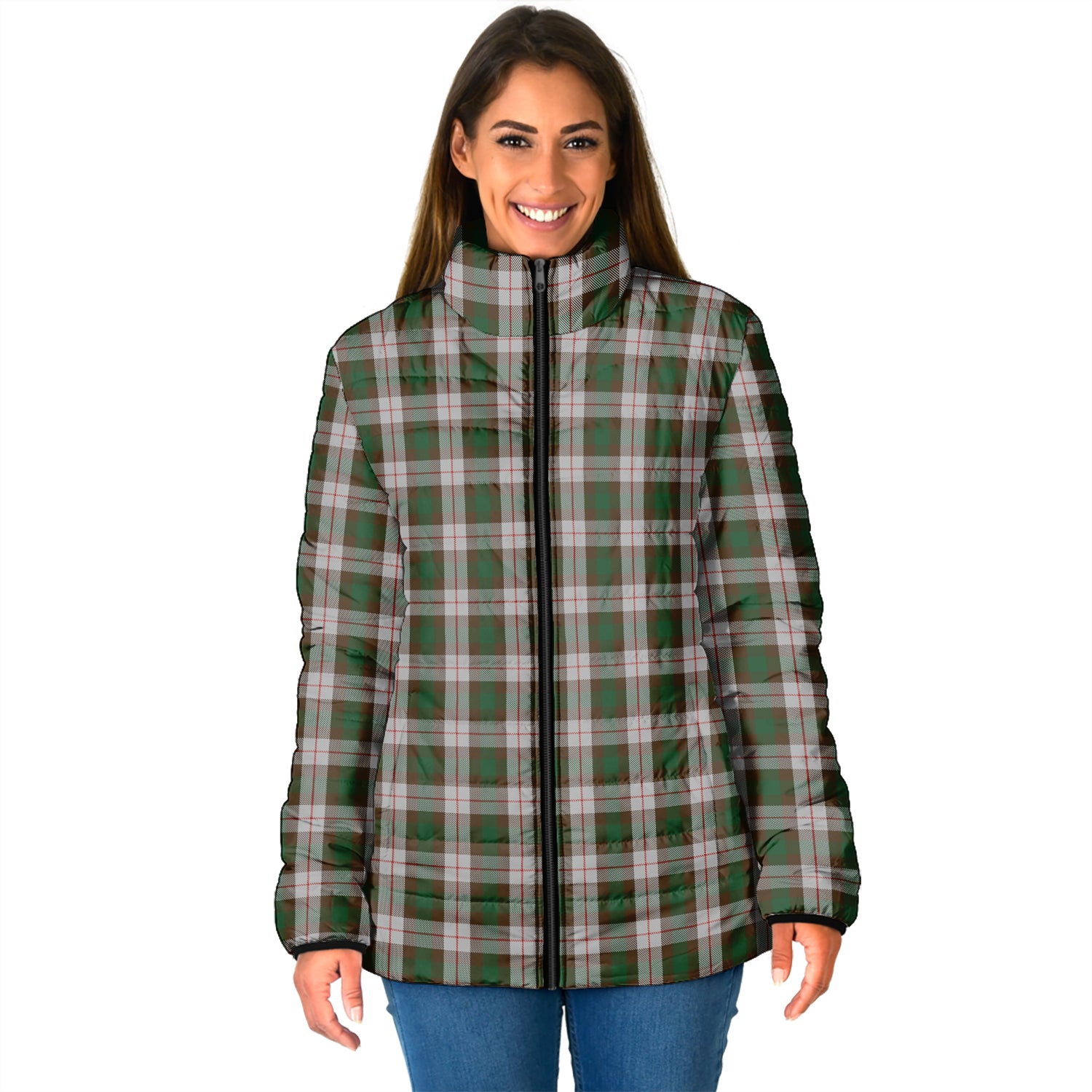 MacKinnon Dress Tartan Padded Jacket - Tartan Vibes Clothing