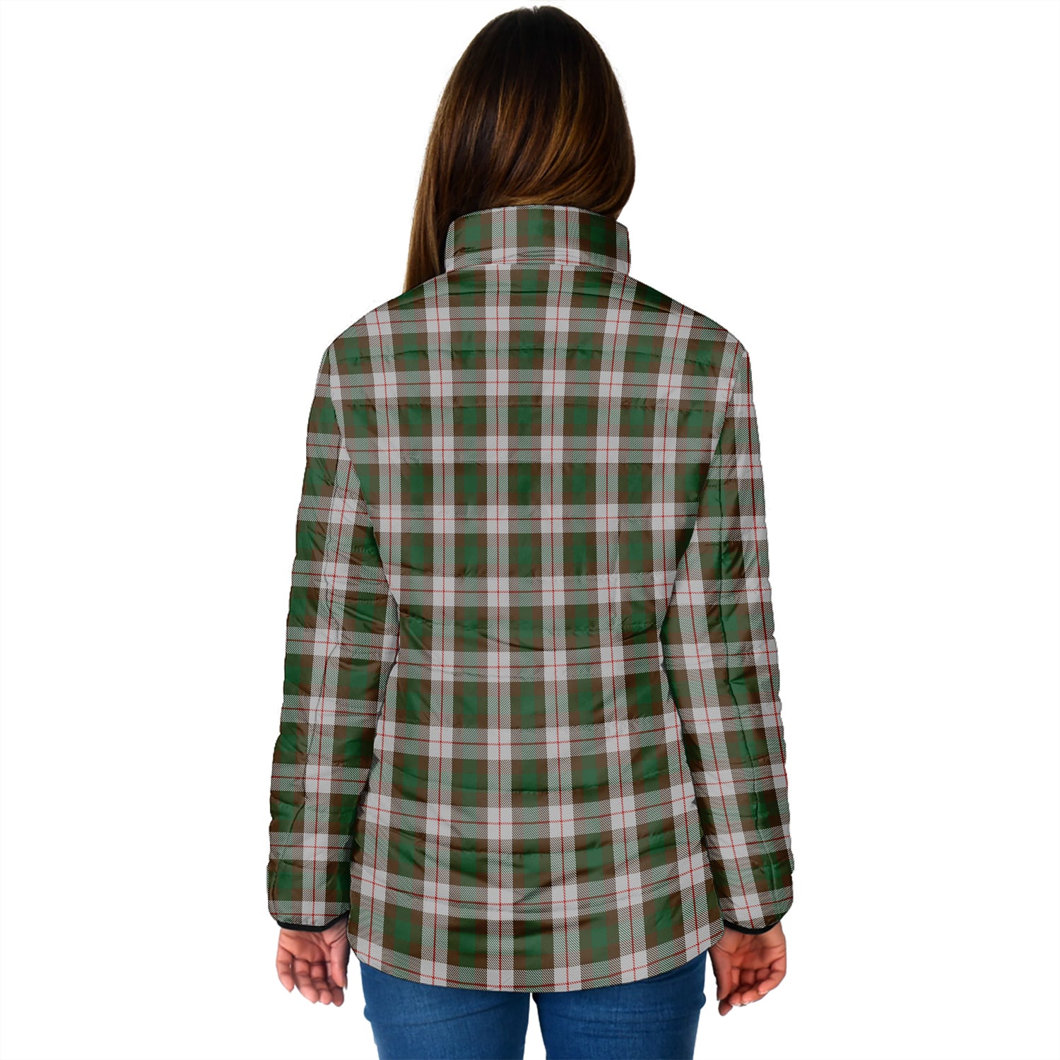 MacKinnon Dress Tartan Padded Jacket - Tartan Vibes Clothing