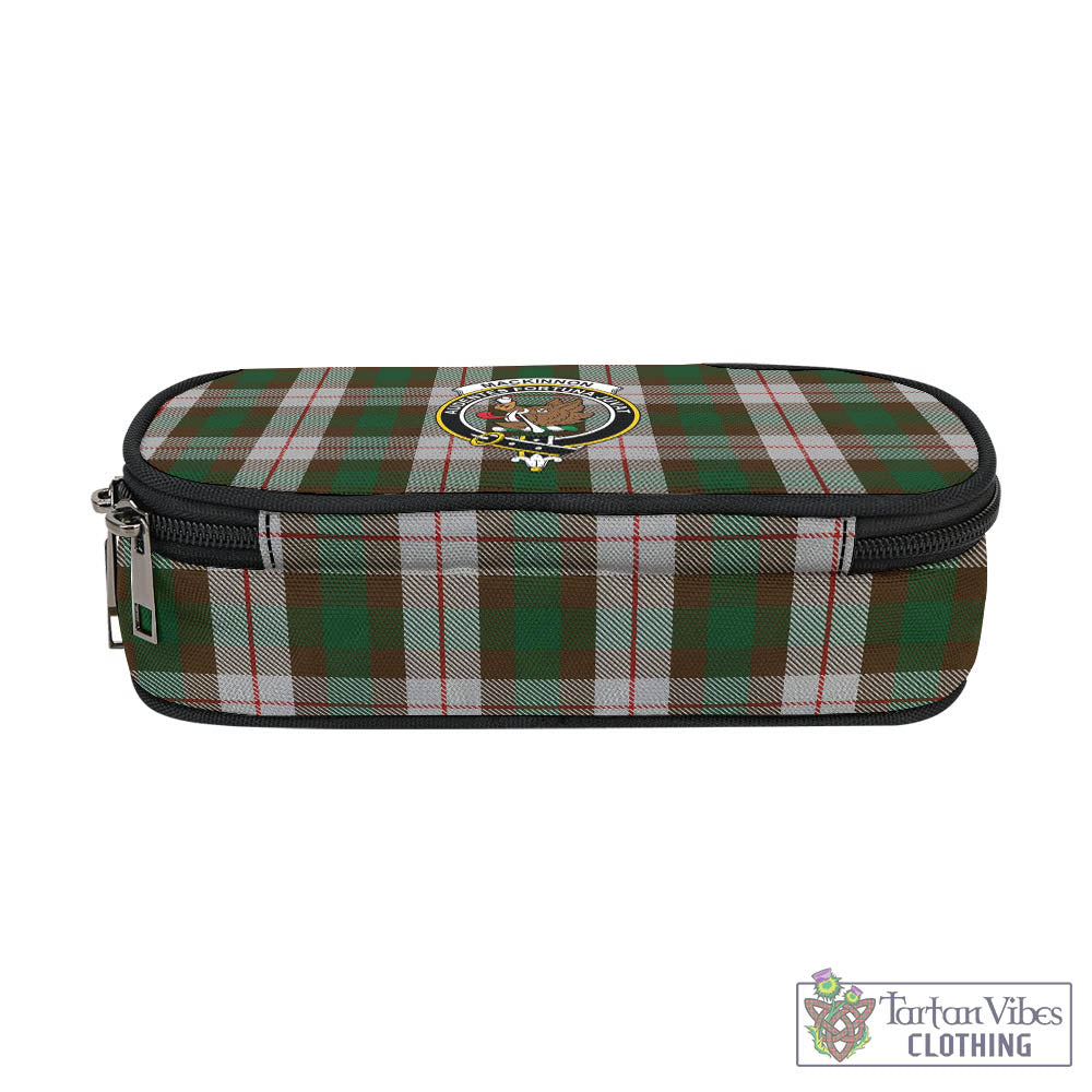 Tartan Vibes Clothing MacKinnon Dress Tartan Pen and Pencil Case with Family Crest