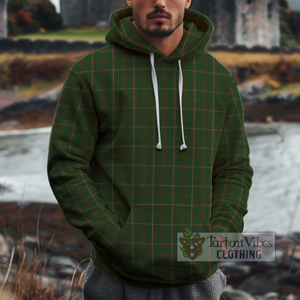 MacKinnon Hunting Tartan Cotton Hoodie Pullover Hoodie XS - Tartan Vibes Clothing